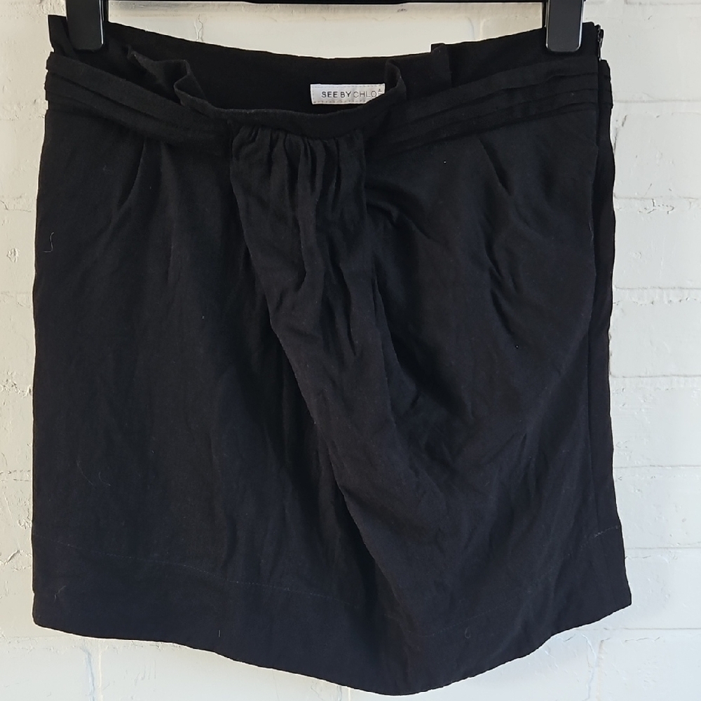 See By Chloé draped Mini Skirt
